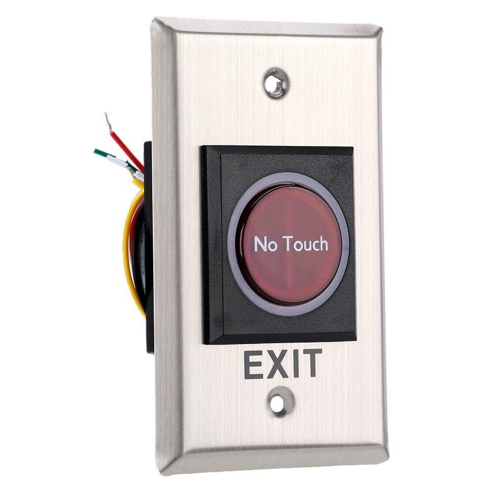 No Touch Infrared Sensor Exit Button For Door Access Control 2