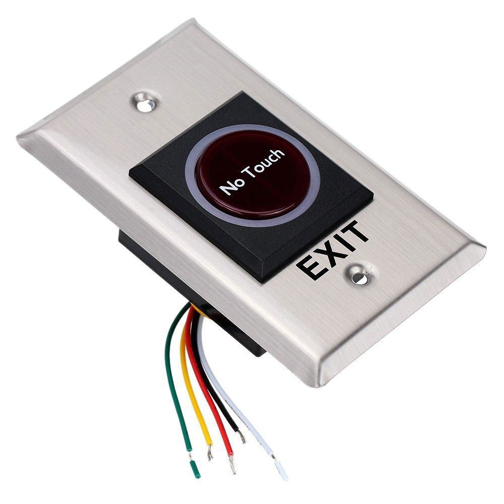 No Touch Infrared Sensor Exit Button For Door Access Control 3