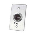 Aluminium Alloy Contactless Door Release Exit Switch Support Range Adjust 