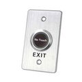 Aluminium Infrared Sensor Touchless Door Exit Button with Distance Adjustable