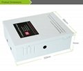 5A 110V Access Control Power Supply Box Support External Backup Battery 