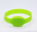 Waterproof 125KHZ RFID EM Silicon Wristbands For Access control 