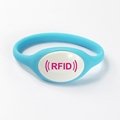  125KHz/13.56MHZ Proximity RFID Bracelets / Silicone Wristband
