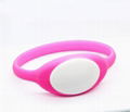  125KHz/13.56MHZ Proximity RFID Bracelets / Silicone Wristband