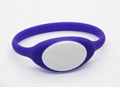  125KHz/13.56MHZ Proximity RFID Bracelets / Silicone Wristband