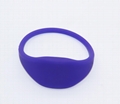 Silicone Soft RFID Bracelet/TK4100 Wristband For Access Control/GYM 