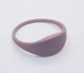 Silicone Soft RFID Bracelet/TK4100 Wristband For Access Control/GYM 