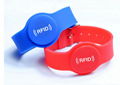  Adjustable EM/Mifare Wristband/ RFID Keytag Waterproof Bracelets 