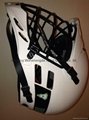 New ML MediumLarge White CLH2 Cascade Lacrosse Helmet Youth Boys 2