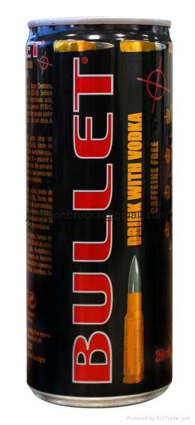 Bullet Energy Drink Mixed Vodka