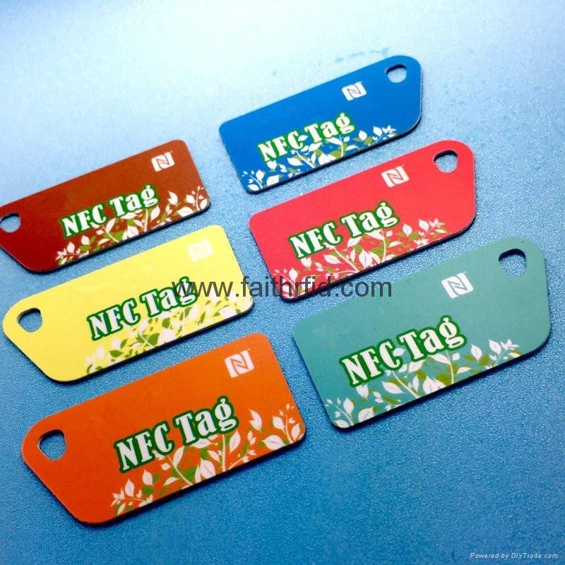 Plastic key tag cards 2