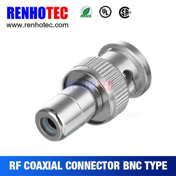rf connector 75ohm bnc cable connector 