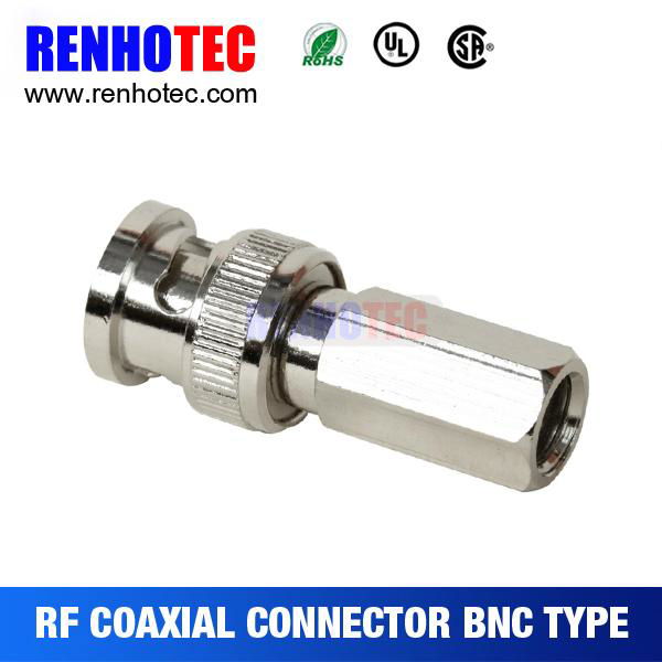 High quality twist on male type bnc to coax 