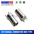 single pin straight type bnc adapters