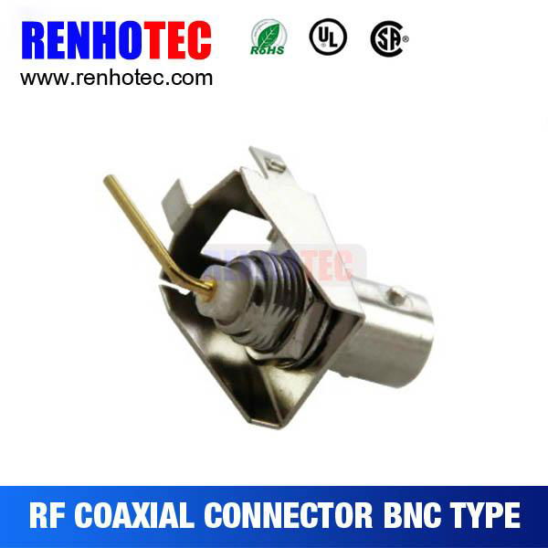 female type bnc connector for pcb mount 