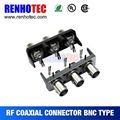 female type bnc connector for pcb mount  5