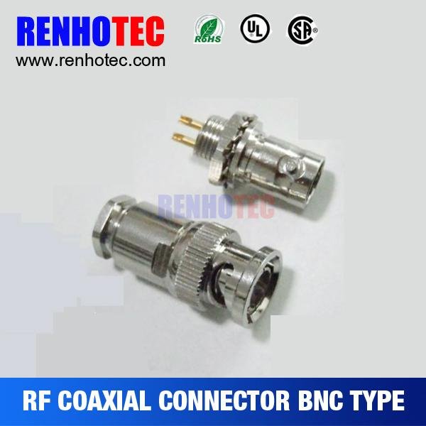 bnc connector solder rg58 bnc male plug connector  3