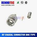 straight type rg6 bnc compression connector  2