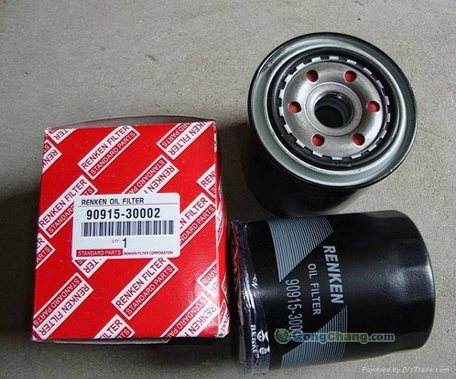 high quality low price TOYOTA Parts 90915-30002 Engine Oil Filter
