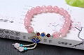 NEFFLY Madagascar rose quartz bracelet natural 8 mm