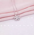 NEFFLY diamond necklace clavicle S925 sterling silver