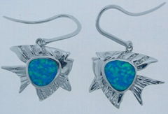 NEW FASHION neffly speacial opal earring