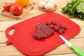 Plastic chopping board 4