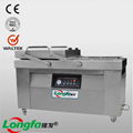 Double chamber automatic vacuum sealing