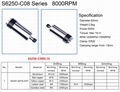 spindle 0.5kw vfd kit spindle chuck lift spindle base hinge boring machine multi