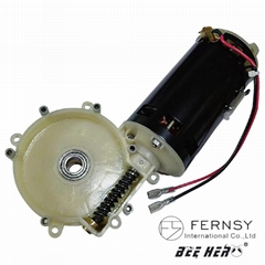 110V 220V DC Geared Motor 12 Volt Dc Motor High Torque Worm Gear Motor