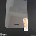 Linno Newest model tempered glass screen protector for iphone 5 3