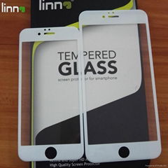 3d full cover  carbon fiber protective film screen protector for iphone 6