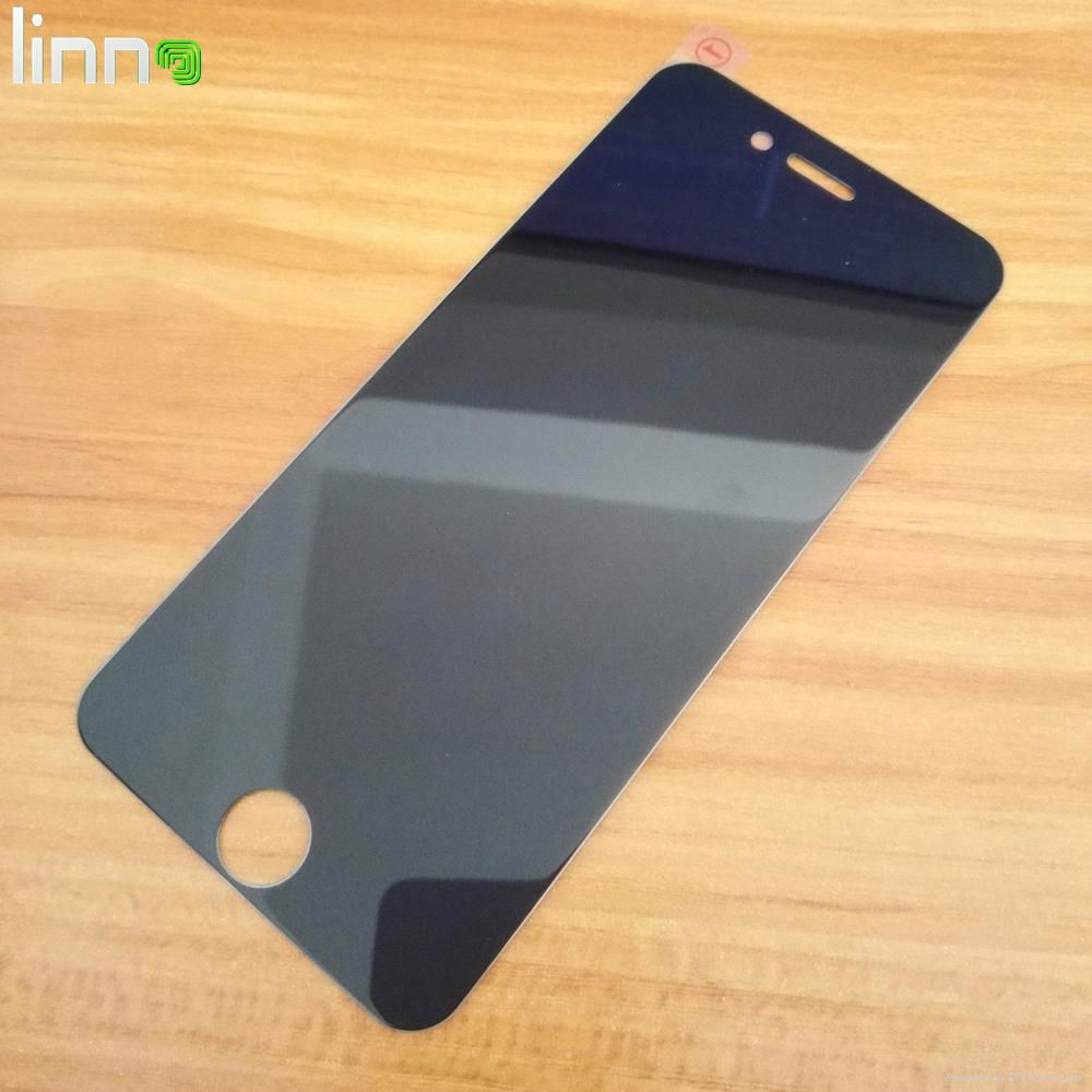 2.5d full cover privacy tempered glass screen protector glass film for iphone 6 3