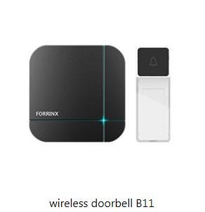 fashion design wireless doorbell with 52 melodies led light doorbell