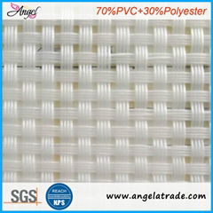 Sun Longue vinyl woven fabric beach chair pvc mesh fabric