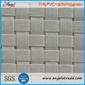 sample available Mesh for chair fabric woven stripes polyester pvc fabric vinyl 