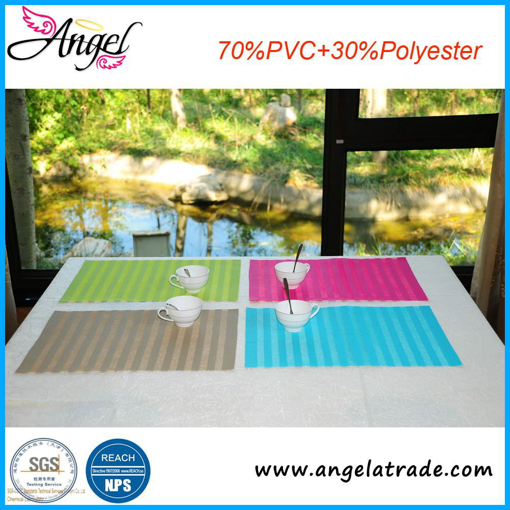 hot food woven placemats heat resistant watreproof woven table mat