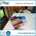 Angel UV factory heat resistant woven vinyl PVC mesh placemat