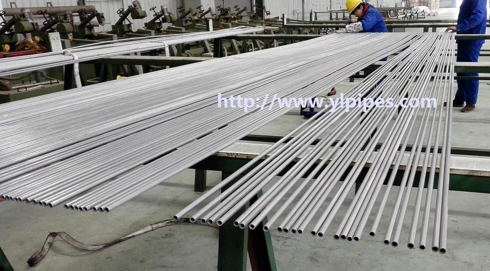 Stainless steel heat exchanger tubes