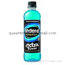 HyDrive Blue Raspberry Energy Drinks