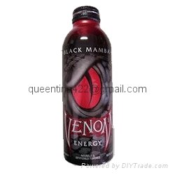 Venom Black Mamba Energy Drinks