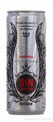 SIN Thirst Sin Curupira Kola & Cherry Energy Drinks