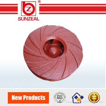 Centrifugal Anti Abrasion Slurry Pump Parts Impeller 4