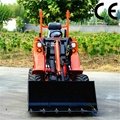 4WD mini loader DY840 articulated front end loader