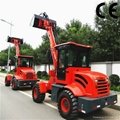 China multifunctional front end wheel loader TL1500 for sale 2