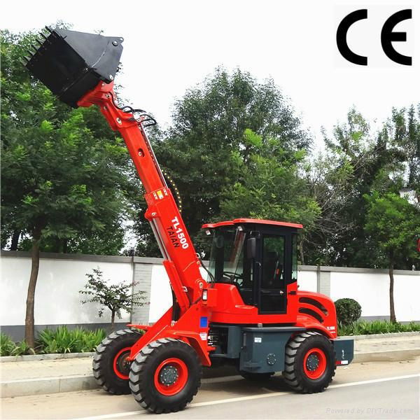 China multifunctional front end wheel loader TL1500 for sale 1