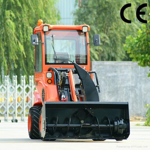 compact 4WD tractor DY840 mini garden front end loader  3
