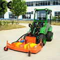 compact 4WD tractor DY840 mini garden front end loader  4