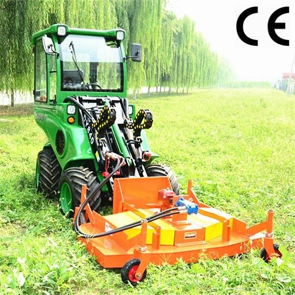 compact 4WD tractor DY840 mini garden front end loader  5