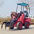 Compact construction farm mini loader wheel loader DY620 for sale